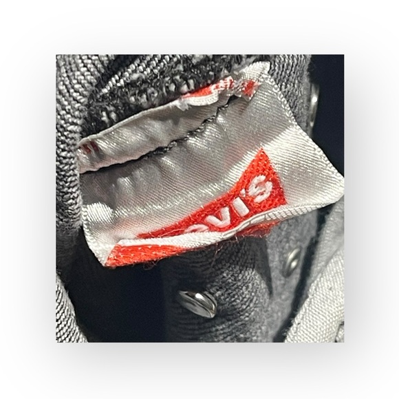 Levi’s x Free People ✪ 501 Crystal Crop Stretch Jeans ✪ Black Wash ✪ 30 Y2K Vibe - Picture 11 of 16